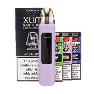 OXVA Xlim Pro 3 Pod Kit Bundle - Lavender Purple