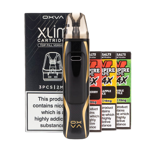 OXVA Xlim Pro 3 Pod Kit Bundle - Pro Carbon