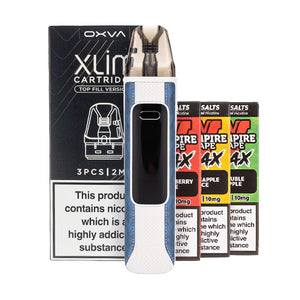 OXVA Xlim Pro 3 Pod Kit Bundle - Sky Blue