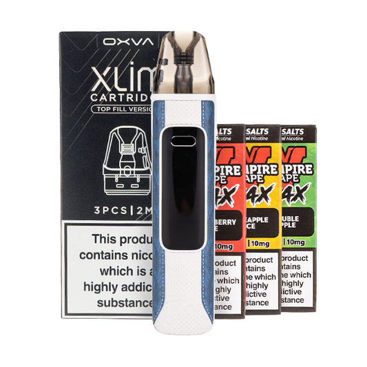 OXVA Xlim Pro 3 Pod Kit Bundle - Sky Blue