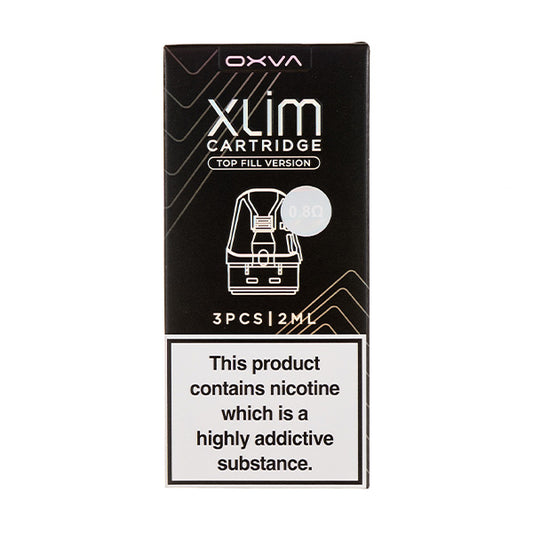 OXVA Xlim V3 Top Fill Replacement Pods - 0.8ohms