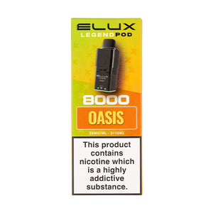 Oasis Legend 8000 Prefilled Pod + Refill by Elux