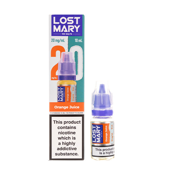 Lost Mary Orange Juice Nic Salt E-Liquid by Lost Mary — image 1 of 1