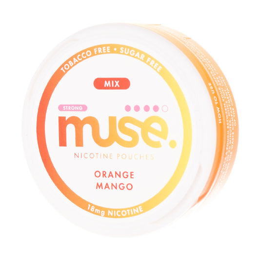 Strawberry Raspberry Cherry Nicotine Pouches by Muse Strong 18mg