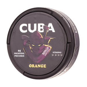 Orange Nicotine Pouches by Cuba Ninja