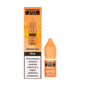 Orange Zest Nic Salt E-Liquid by Elux Firerose 5000