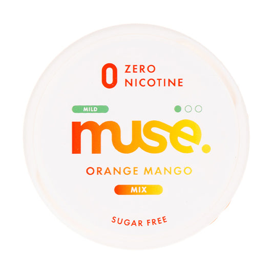 Orange Mango Zero Nicotine Pouches by Muse