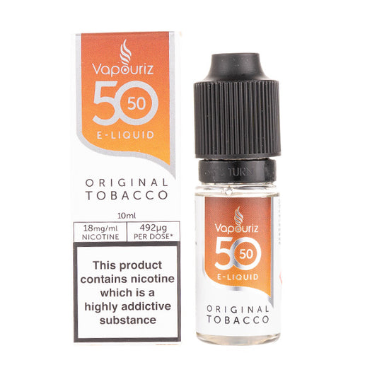 Original Tobacco 50/50 E-Liquid by Vapouriz