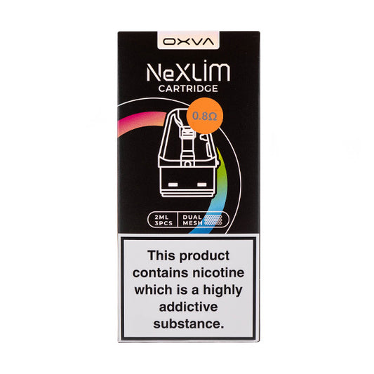 OXVA NeXlim Go Replacement Pod Cartridges - 0.8ohm