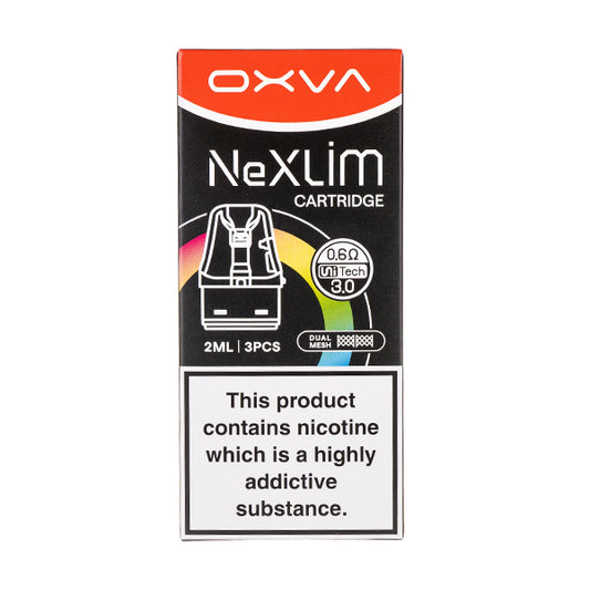 Oxva NeXlim UNITECH 3.0 Replacement Pods - 0.6ohms