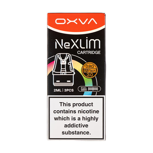 Oxva NeXlim UNITECH 3.0 Replacement Pods - 0.8ohms