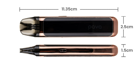 PAVA Horiz Pro Pod Kit – Smart Display, MTL Vape | Vape Superstore