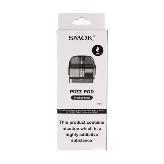 POZZ Replacement Pods by SMOK in 0.8ohm resistance