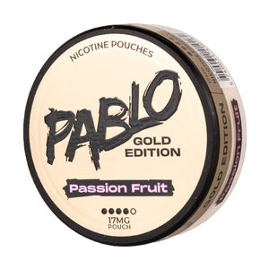 Passion Fruit Gold Edition Nicotine Pouches by Pablo