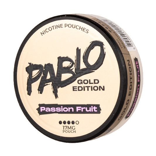 Passion Fruit Gold Edition Nicotine Pouches by Pablo - 17mg