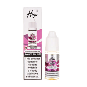 Passionfruit Lemon & Lime Crystal Nic Salt E-liquid By Higo
