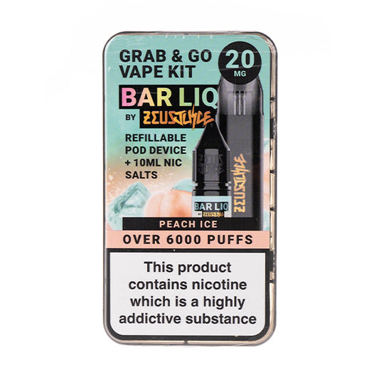 Zeus Juice Grab & Go Pod Kit - Peach Ice 