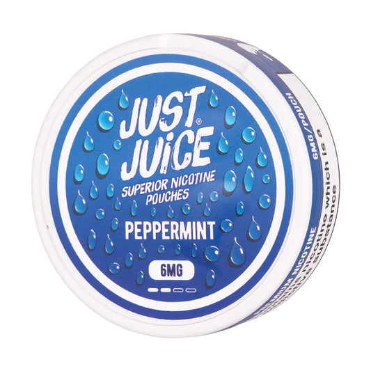 Peppermint Nicotine Pouches by Just Juice