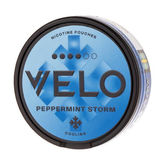 Peppermint Storm Nicotine Pouches by VELO