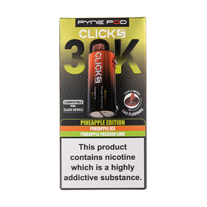 Pineapple Edition Click S 30K Prefilled Pods by Pyne Pod