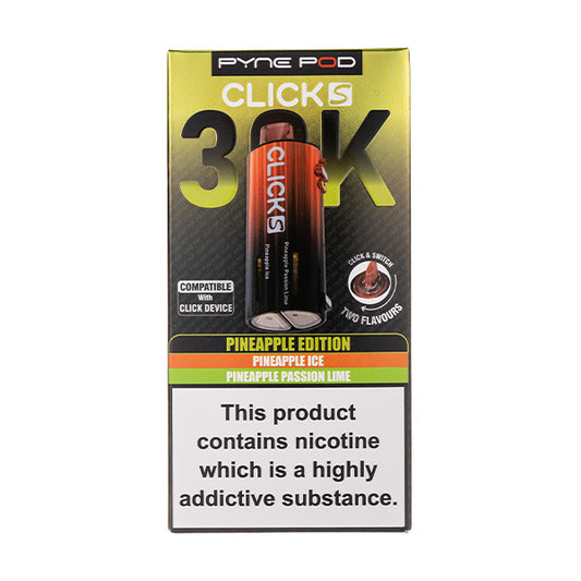 Pineapple Edition Click S 30K Prefilled Pods by Pyne Pod
