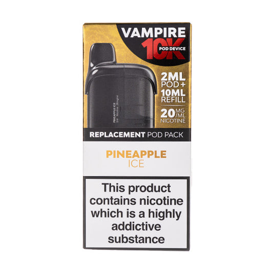 Pineapple Ice 10K Prefilled Pod + Refill by Vampire Vape