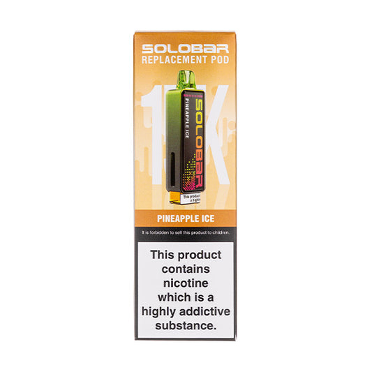 Pineapple Ice Boost 15K Prefilled Pod + Refill by Solobar