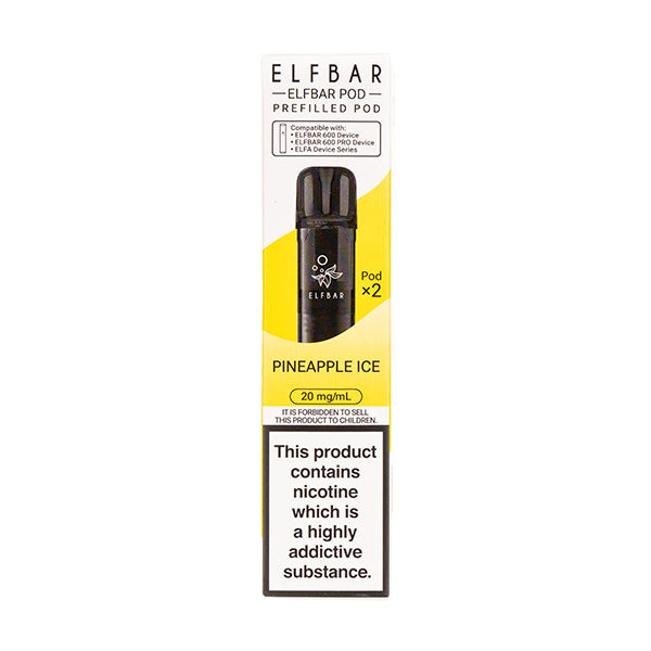 Elf Bar Pineapple Ice Elf Bar 600 Prefilled Pods — image 1 of 1