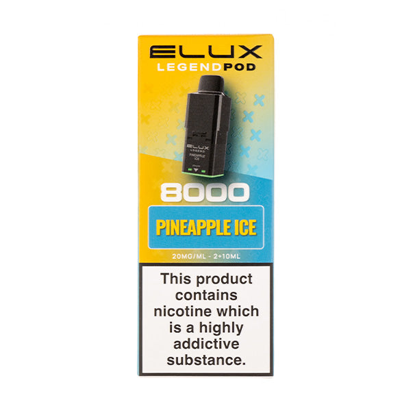 Elux Pineapple Ice Legend 8000 Prefilled Pod + Refill by Elux — image 1 of 1