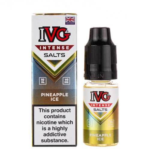 Pineapple Ice Nic Salt E-Liquid by IVG Intense Salts - 10mg