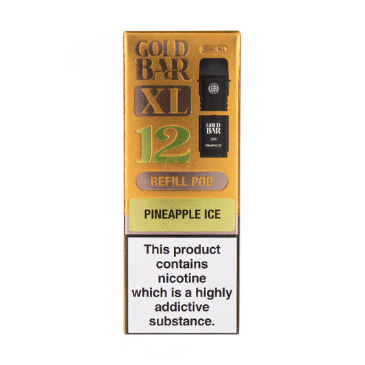 Pineapple Ice XL Prefilled Pod + Refill by Gold Bar