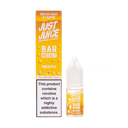 Pineapple Bar Nic Salt E-Liquid by Just Juice - 10mg