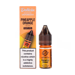 Pineapple Orange Nic Salt E-Liquid by Deliciu V2