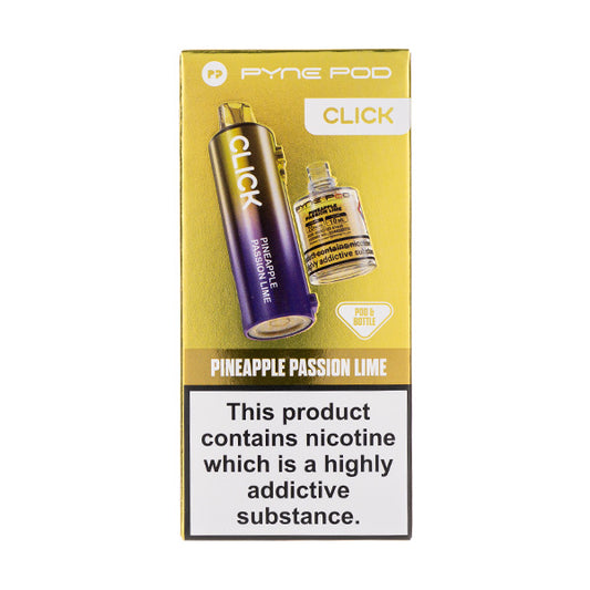 Pineapple Passion Lime Pyne Pod Click Pod & Bottle