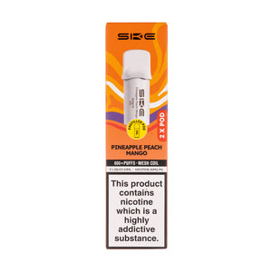 Pineapple Peach Mango Crystal 600 Pro Prefilled Pods by SKE