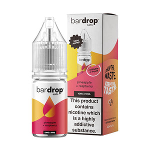 Pineapple Raspberry Nic Salt E-liquid by Bar Drop