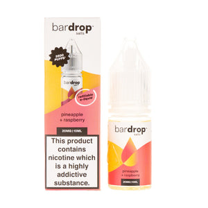 Pineapple Raspberry Nic Salt E-liquid by Bar Drop