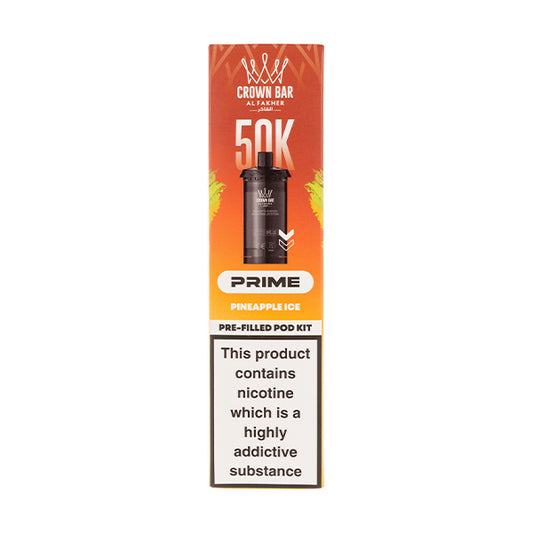Pineapple Ice 50K Hypermax Prime Prefilled Pod + Refill by Al Fakher