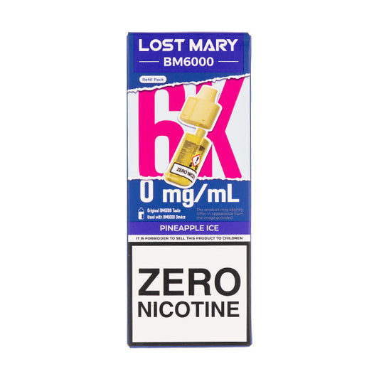 Lost Mary Pineapple Ice BM6000 Prefilled Pod + Refill - Same Day Dispatch