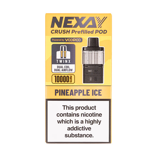 Pineapple Ice Crush 10K Prefilled Pod + Refill by Nexay