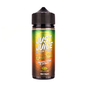 Pineapple, Papaya & Coconut 100ml Shortfill E-Liquid by Just Juice