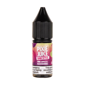 Pink Apple & Blackberries Bar Style Nic Salt E-Liquid by Pixie Juice