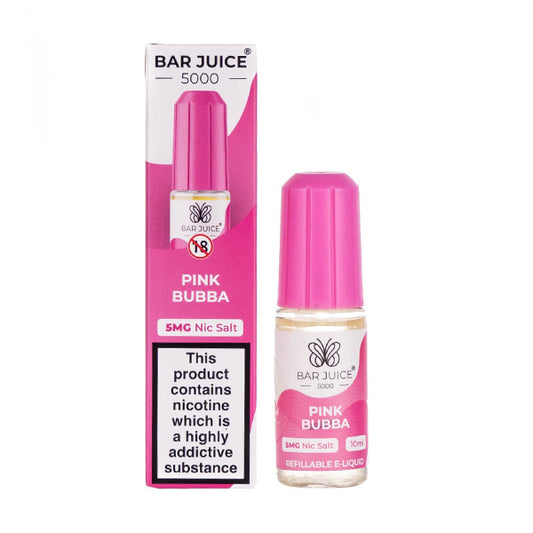 Pink Bubba Nic Salt E-Liquid by Bar Juice 5000
