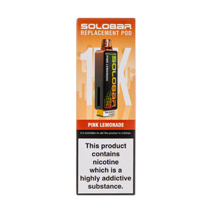 Pink Lemonade Boost 15K Prefilled Pod + Refill by Solobar