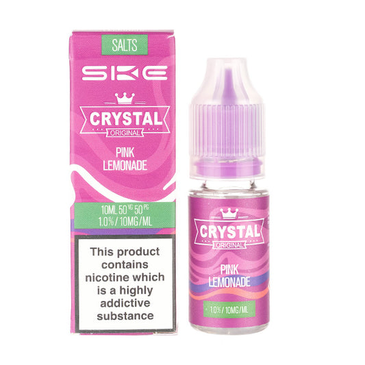 fizzy lemonade vape juice Pink Lemonade Nic Salt E-Liquid by SKE Crystal
