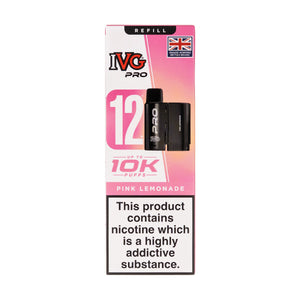 Pink Lemonade Pro 12 Prefilled Pod + Refill by IVG