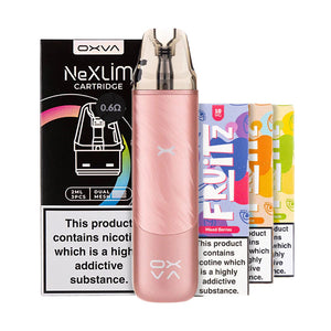 OXVA NeXlim Go Pod Kit Bundle Rose Pink