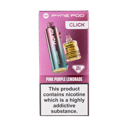 Pink Purple Lemonade Pyne Pod Click Pod & Bottle