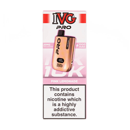 IVG Pro 12 Prefilled Pod Vape Kit (20mg) - Pink Lemonade