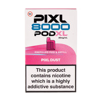 Strawberry Raspberry Ice (Pixl Dust) Pixl 8000 Prefilled Pod + Refill Pack